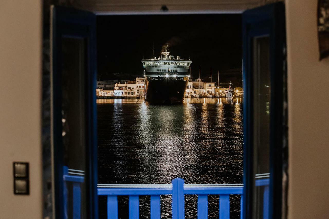 Amorgis Seaside Villa Aegiali Exteriör bild